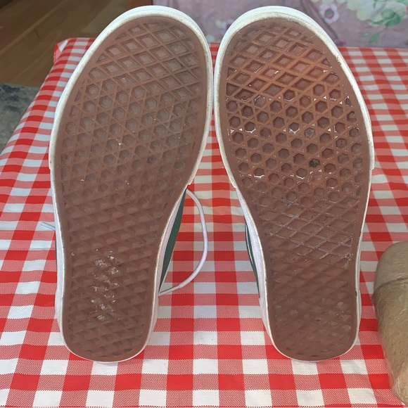 Vans Men-Women Yacht Club Old Skool Sneakers Blu Green Yellow Red size 9.5W - Picture 6 of 12